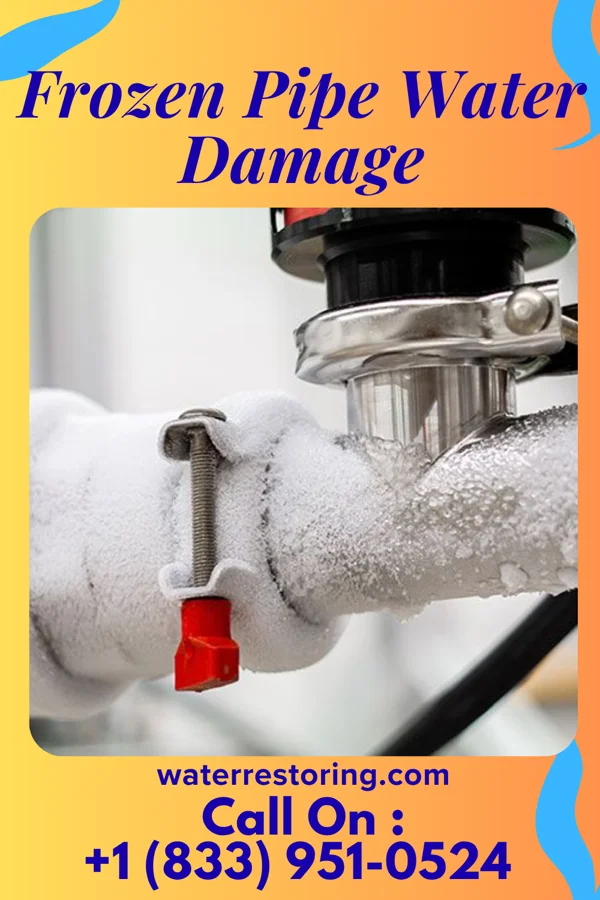 Frozen Pipe Water Damage in Mount Hope, WI